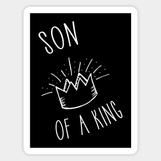 Son of a King Bible Romans 8:14 Adopted by God Magnet